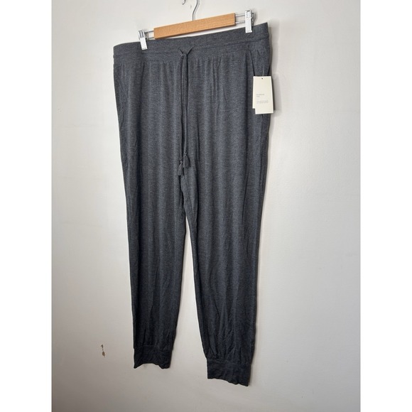 Stars Above Women's Gray Lounge Sleep Jogger Pants Soft Cozy Comfy Size XL New - Picture 2 of 9